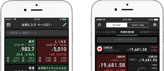 楽天証券のスマートフォンアプリポイント２